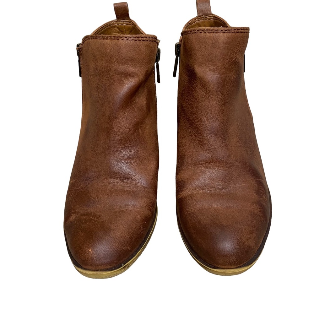 Lucky Brand Basal leather ankle Bootie Size 7M